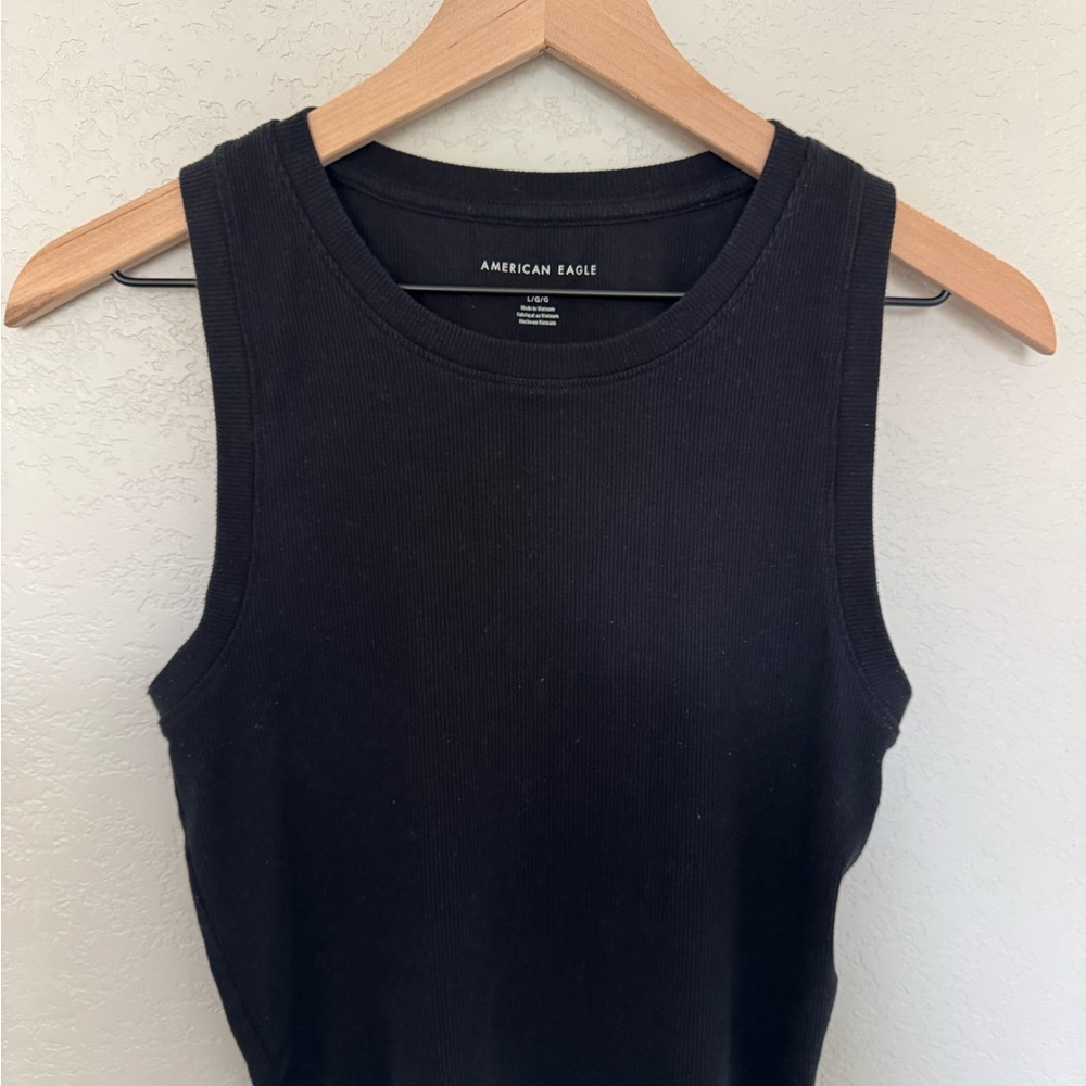 American Eagle Outfitters Classic Black Tank Top